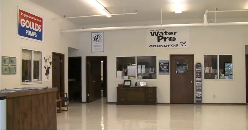 Picture of In the quiet lobby of Jerry and Don's Yager Pump and Well Service, an array of awards and industry plaques reflect their recognition for expertise and quality. This serene setting underscores the company's commitment to high customer satisfaction ratings, creating a welcoming atmosphere for clients. Copyright ©2025 Diamond Certified Resource

 - Jerry & Don's Yager Pump & Well Service