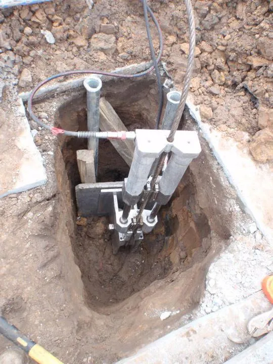 Picture of In the heart of a meticulously excavated site, Atlas Plumbing & Rooter demonstrates its commitment to quality outcomes. The intricate assembly of tools and equipment underscores the companyâ€™s attention to detail and high customer satisfaction ratings. Copyright ©2025 Diamond Certified Resource - Atlas Plumbing & Rooter