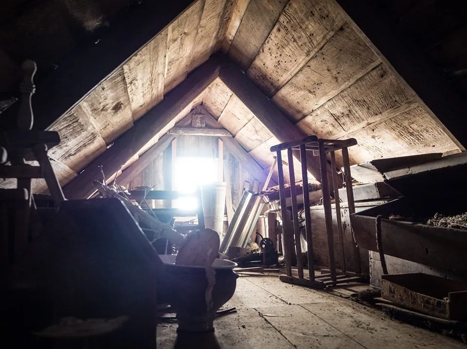 Picture of In a dimly lit attic, the soft light filters through, revealing forgotten treasures shrouded in dust. Attic Pros expertly transforms such spaces, consistently achieving a Highest in Quality rating. Copyright ©2025 Diamond Certified Resource

 - Attic Pros