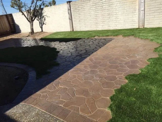 Picture of The serene transformation of a backyard space showcases Bay Area Drainage, Inc.'s commitment to quality outcomes, blending natural elements with expert craftsmanship. The company’s focus on quality ensures each project elevates its surroundings. Copyright ©2025 Diamond Certified Resource. - Bay Area Drainage, Inc.