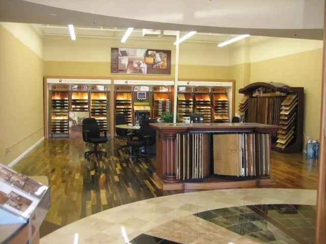 Picture of The Floor Store showcases a diverse array of flooring samples in a meticulously arranged showroom, inviting customers to explore quality options. Recognized for expertise and quality, the company ensures high customer satisfaction. Copyright ©2025 Diamond Certified Resource - The Floor Store