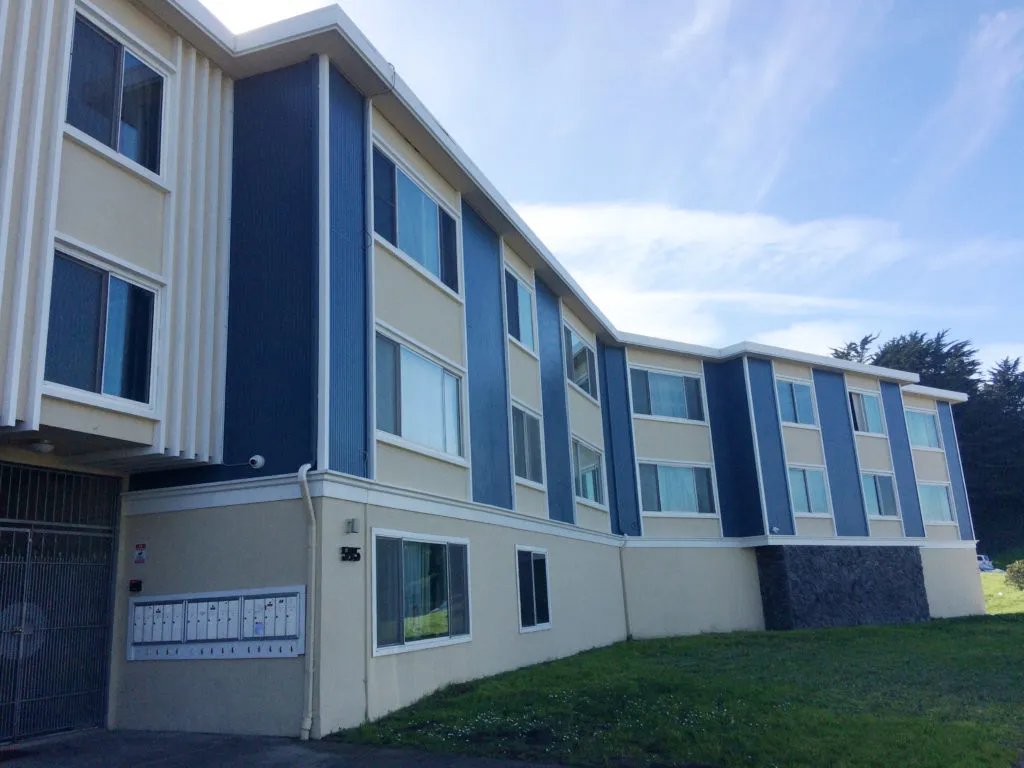 Picture of  A crisp, modern facade showcases the meticulous work of Michael Sack Painting, Inc., reflecting its commitment to quality outcomes. The smooth, clean lines speak to their highest quality rating. Copyright ©2025 Diamond Certified Resource.

 - Michael Sack Painting, Inc.