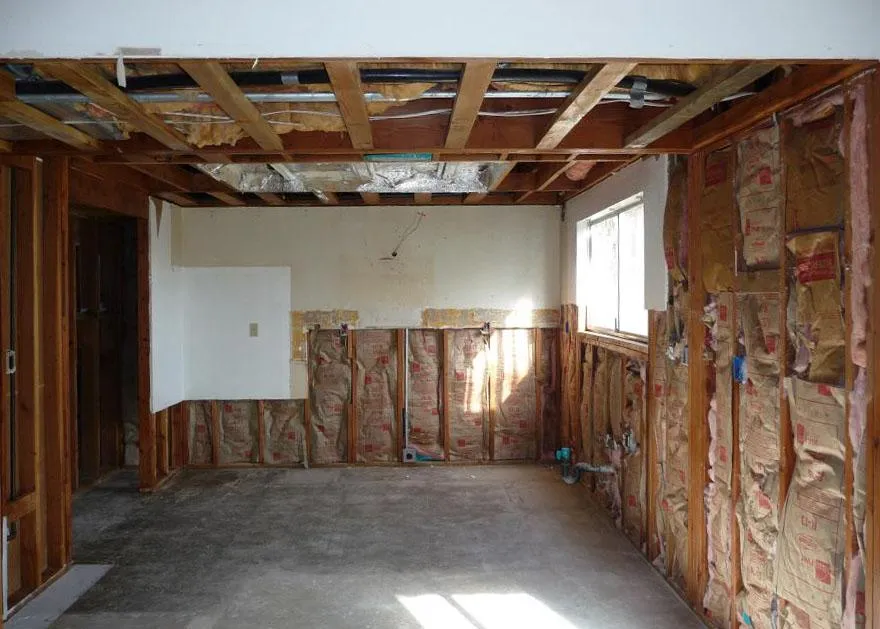 Picture of Stripped to its core, this room awaits transformation through NBE Property Restorationâ€™s expert touch. Known for their focus on quality outcomes, the team brings spaces back to life. Copyright ©2025 Diamond Certified Resource

 - NBE Property Restoration