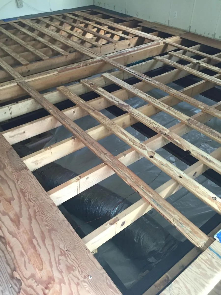 Picture of Amidst the intricate weave of wooden beams, NBE Property Restoration showcases the precision of structural renovation. Recognized for expertise and quality, the company's commitment to excellence is evident in every detail. Copyright ©2025 Diamond Certified Resource

 - NBE Property Restoration