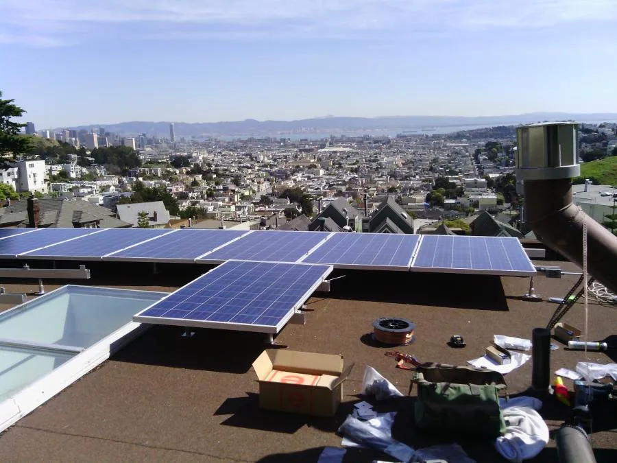 Picture of On a sunlit rooftop overlooking a sprawling cityscape, High Definition Solar showcases its commitment to quality with expertly installed solar panels. Recognized for expertise and quality, the company transforms energy use one roof at a time. Copyright ©2025 Diamond Certified Resource

 - High Definition Solar