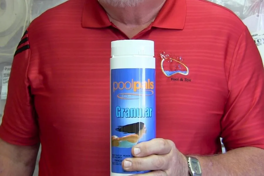 Picture of A representative from Roger's Pool & Spa Service Inc. showcases a product used for maintaining optimal pool health, reflecting the companyâ€™s focus on quality outcomes. Recognized for its expertise, Roger's has consistently achieved a Highest in Quality rating. Copyright ©2025 Diamond Certified Resource

 - Roger's Pool & Spa Service Inc.