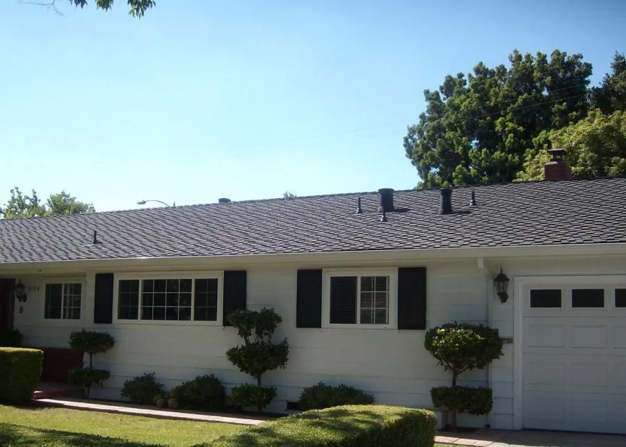 Picture of  The newly installed roof shingles on this pristine suburban home reflect the expertise of All Seasons Roofing & Waterproofing, Inc., renowned for their high customer satisfaction ratings. Copyright ©2025 Diamond Certified Resource.

 - All Seasons Roofing & Waterproofing, Inc.