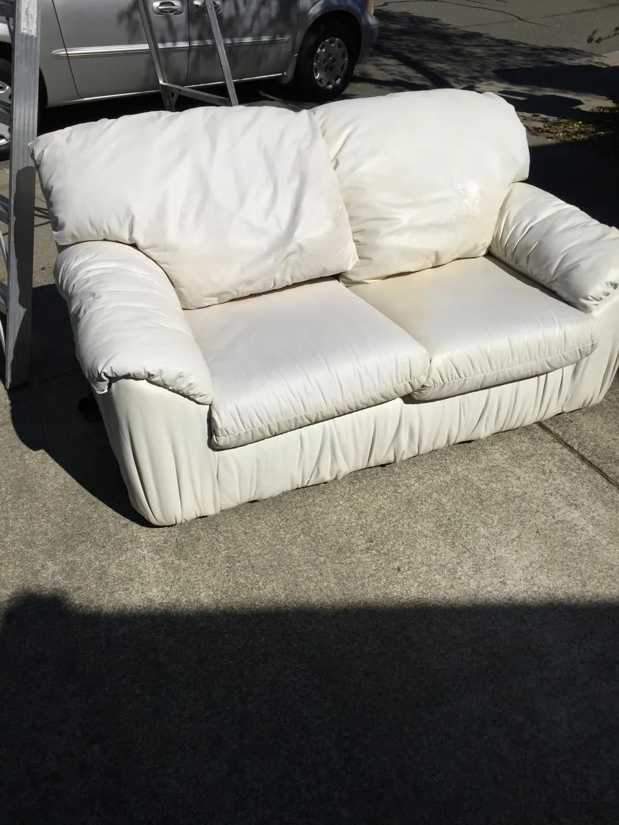 Picture of A freshly cleaned white sofa basks in the sunlight, subtly hinting at the transformative power of Maximum Carpet Cleaning's expertise. The company consistently achieves a Highest in Quality rating, ensuring top-notch results. Copyright ©2025 Diamond Certified Resource

 - Maximum Carpet Cleaning