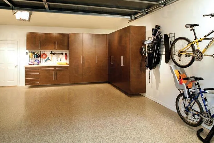 Picture of A pristine garage transformation by PremierGarage showcases sleek cabinetry and organized shelving, highlighting their commitment to quality outcomes. Recognized for expertise and quality, this space is a testament to their top-rated service. Copyright ©2025 Diamond Certified Resource - PremierGarage