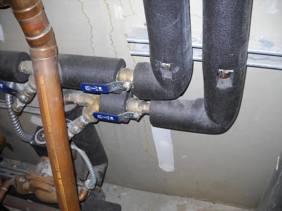 Picture of Precision in installation is evident as Degree HVAC, Inc. showcases expertly insulated pipes, reflecting their focus on quality outcomes. The meticulous setup highlights the company's commitment to excellence in every aspect. Copyright ©2025 Diamond Certified Resource

 - Degree HVAC, Inc.