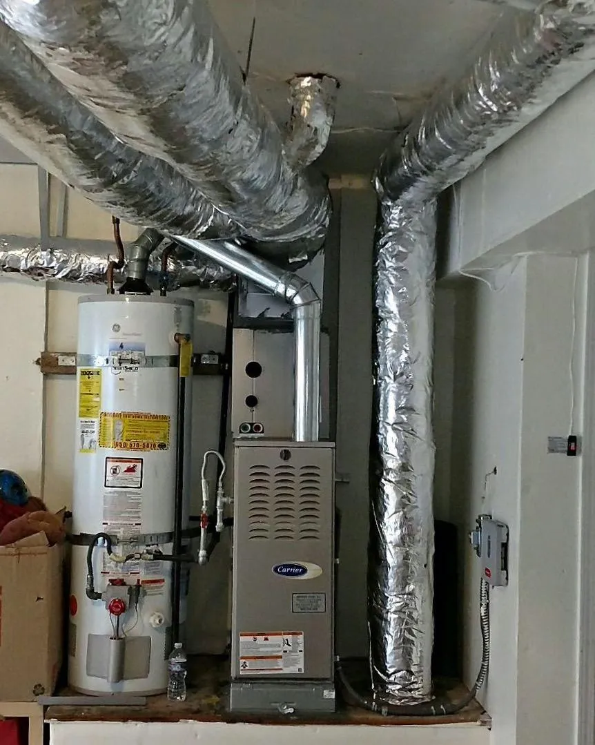 Picture of In a quiet corner, the meticulous installation of a heating system showcases Degree HVAC, Inc.â€™s commitment to quality outcomes. Recognized for expertise, they elevate comfort with precision. Copyright ©2025 Diamond Certified Resource

 - Degree HVAC, Inc.
