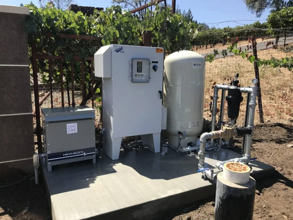 Picture of Amidst the serene backdrop of a vineyard, McLean & Williams, Inc. showcases its commitment to quality outcomes with robust irrigation control systems. Known for their high customer satisfaction ratings, the company integrates precision technology seamlessly into natural settings. Copyright ©2025 Diamond Certified Resource

 - McLean & Williams, Inc.