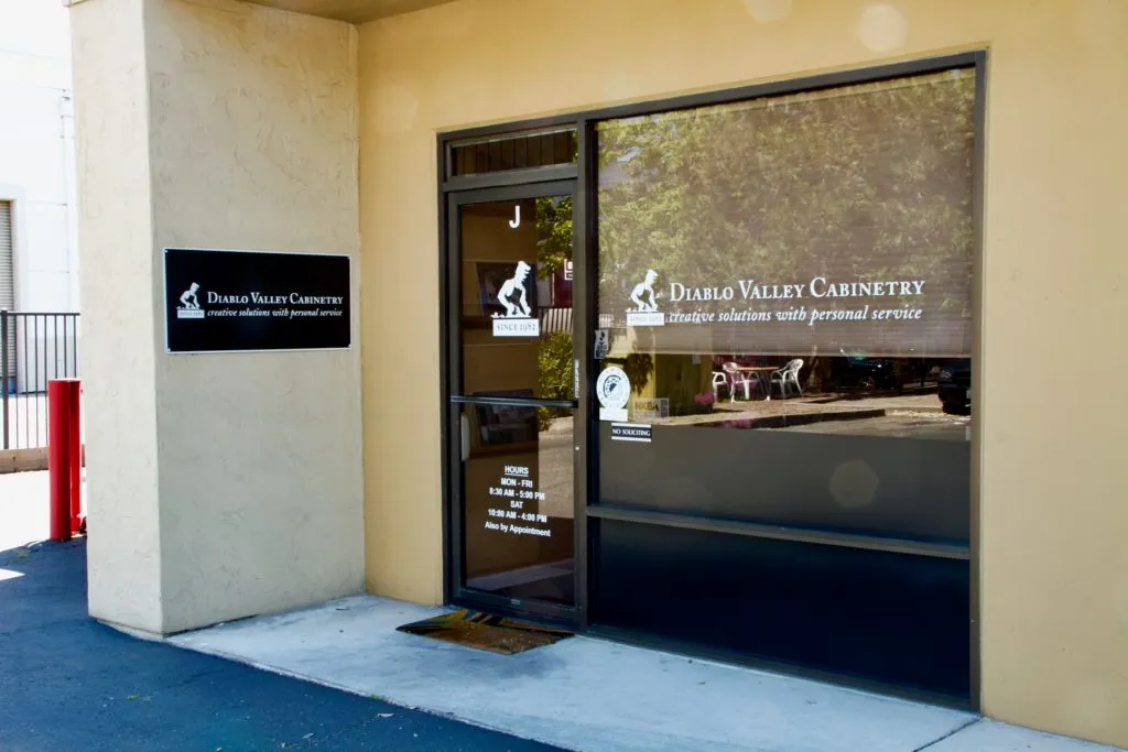 Picture of The entrance of Diablo Valley Cabinetry reflects its commitment to quality outcomes, a focus that has earned the company Diamond Certified status. This subtle yet inviting exterior hints at the meticulous craftsmanship within. Copyright ©2025 Diamond Certified Resource

 - Diablo Valley Cabinetry