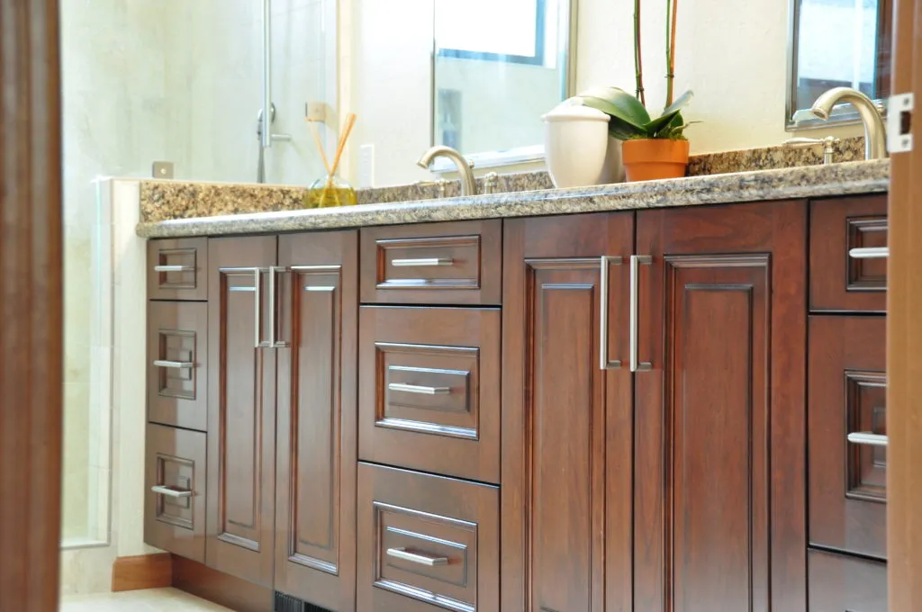 Picture of The elegant craftsmanship of these cabinets embodies Diablo Valley Cabinetry's commitment to quality outcomes. Their expertise in design shines through sleek hardware and rich wood tones. Copyright ©2025 Diamond Certified Resource

 - Diablo Valley Cabinetry