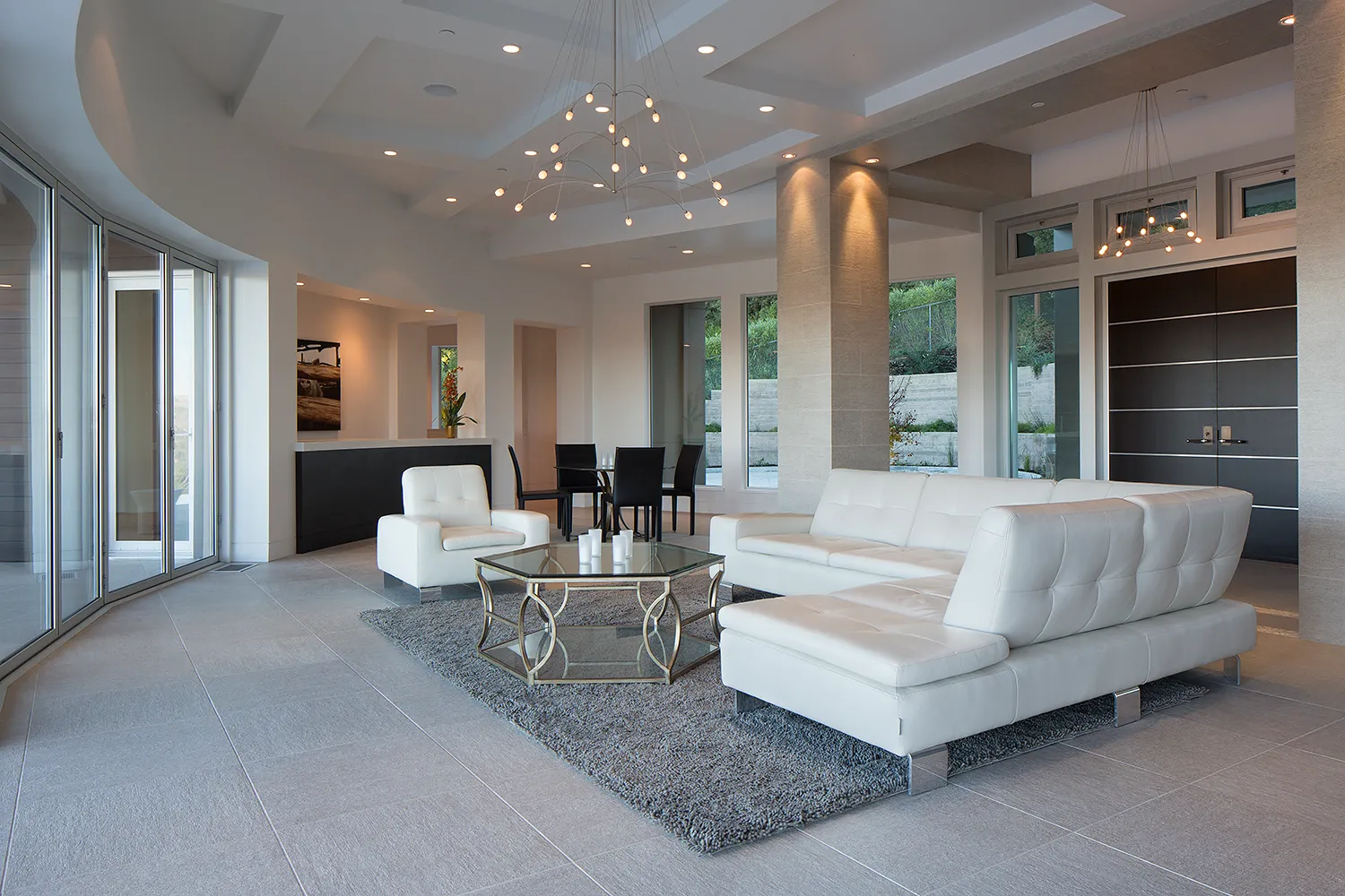 Picture of A serene living space features modern furniture and soft lighting, highlighting Diablo Valley Cabinetry's commitment to quality outcomes. This elegantly curated room reflects their consistent achievement in top-quality design. Copyright ©2025 Diamond Certified Resource - Diablo Valley Cabinetry