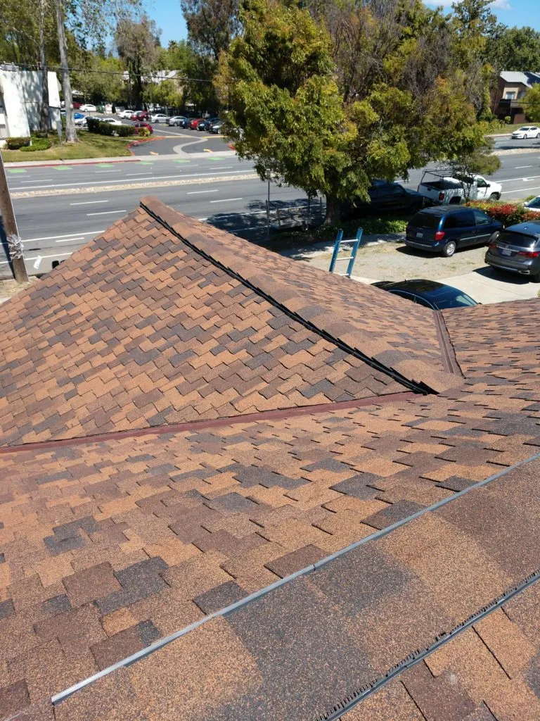 Picture of  A fresh installation of seamless shingles showcases the meticulous attention to detail brought by Bay 101 Roofing, Inc., a company recognized for expertise and quality. Copyright ©2025 Diamond Certified Resource.

 - Bay 101 Roofing, Inc.