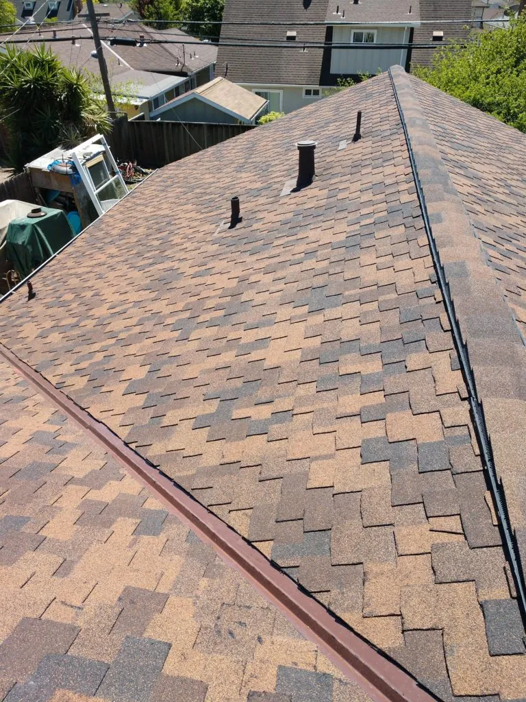 Picture of The pristine shingle installation by Bay 101 Roofing, Inc. reflects their commitment to quality outcomes. This rooftop showcases their expertise, leaving homeowners with peace of mind. Copyright ©2025 Diamond Certified Resource. - Bay 101 Roofing, Inc.