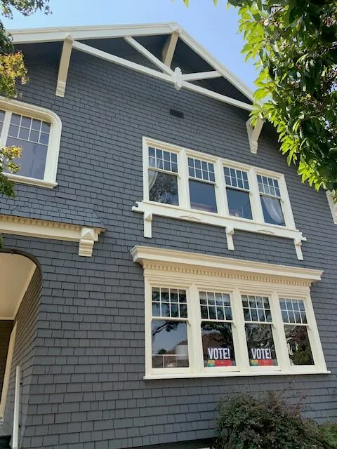 Picture of The expertly painted exterior of this classic home reflects S & S Painting and Coatings, Inc.'s dedication to quality outcomes. With a focus on precision, the company has scored Highest in Quality and Helpful Expertise. Copyright ©2025 Diamond Certified Resource. - S & S Painting and Coatings, Inc.