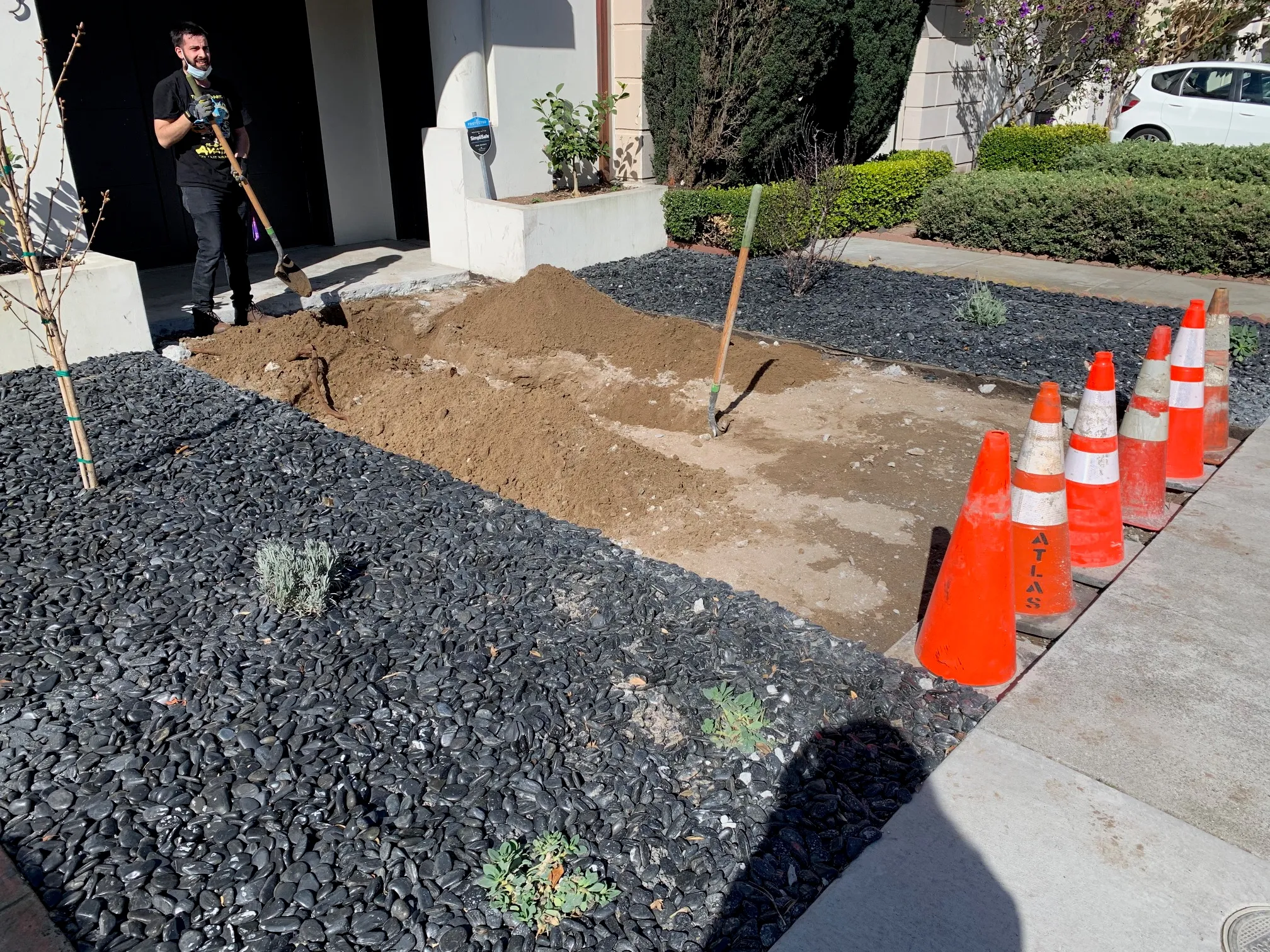 Picture of A dedicated team member from Chosen Rooter & Plumbing, Inc. skillfully digs into the earth, preparing for essential plumbing work. This meticulous approach reflects the company’s commitment to quality outcomes, ensuring every project is handled with care. Trust in their expertise, as they consistently achieve a Highest in Quality rating. Copyright ©2025 Diamond Certified Resource - Chosen Rooter & Plumbing, Inc.