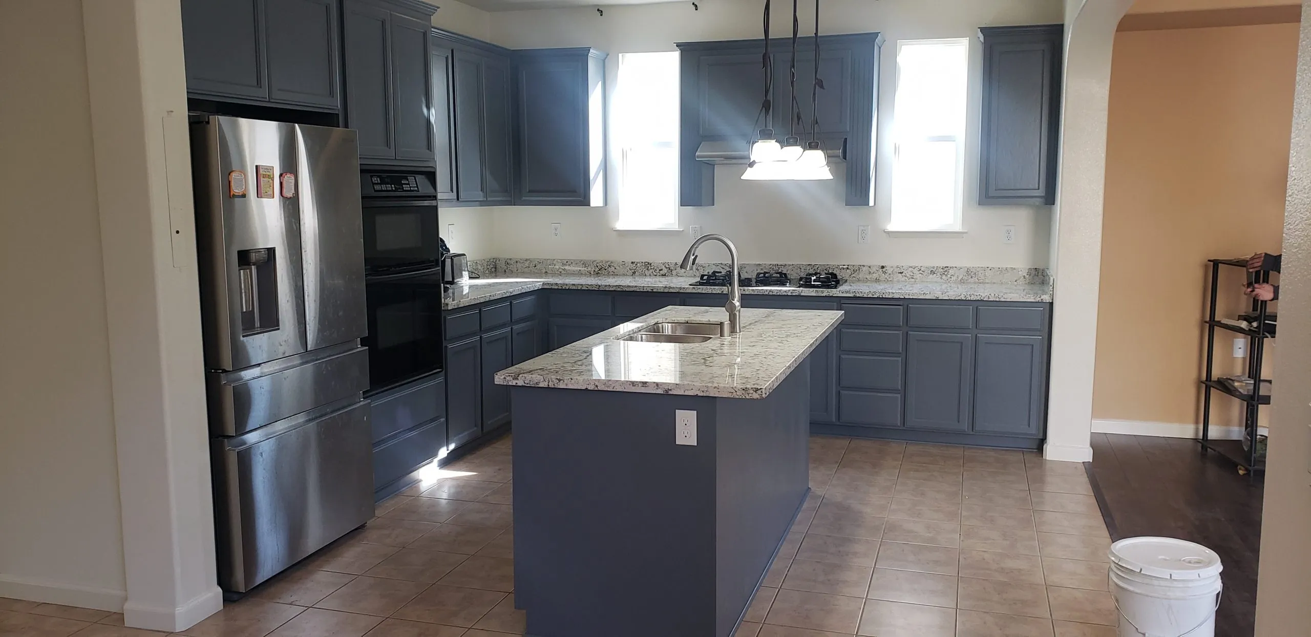 Picture of A Ramos Construction, Inc. transforms spaces with precision, as seen in this newly completed kitchen boasting sleek granite counters. The company consistently achieves a Highest in Quality rating. Copyright ©2025 Diamond Certified Resource

 - A Ramos Construction, Inc.