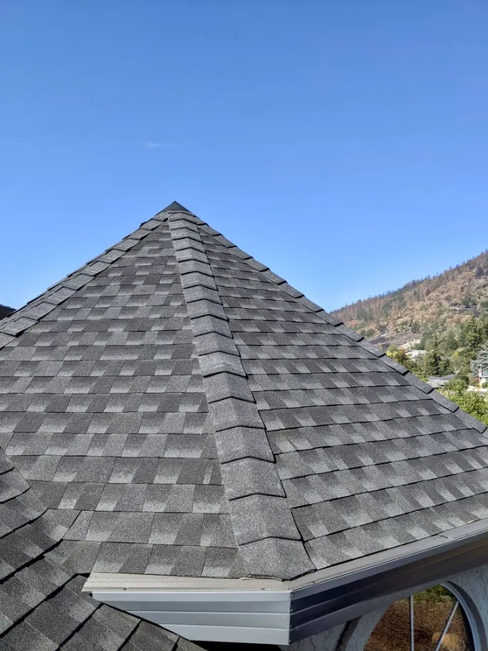 Picture of The expertly installed shingle roof by Crandall Roofing Inc. showcases precision and quality, underscoring the company's recognition for expertise and quality. Copyright ©2025 Diamond Certified Resource - Crandall Roofing Inc.
