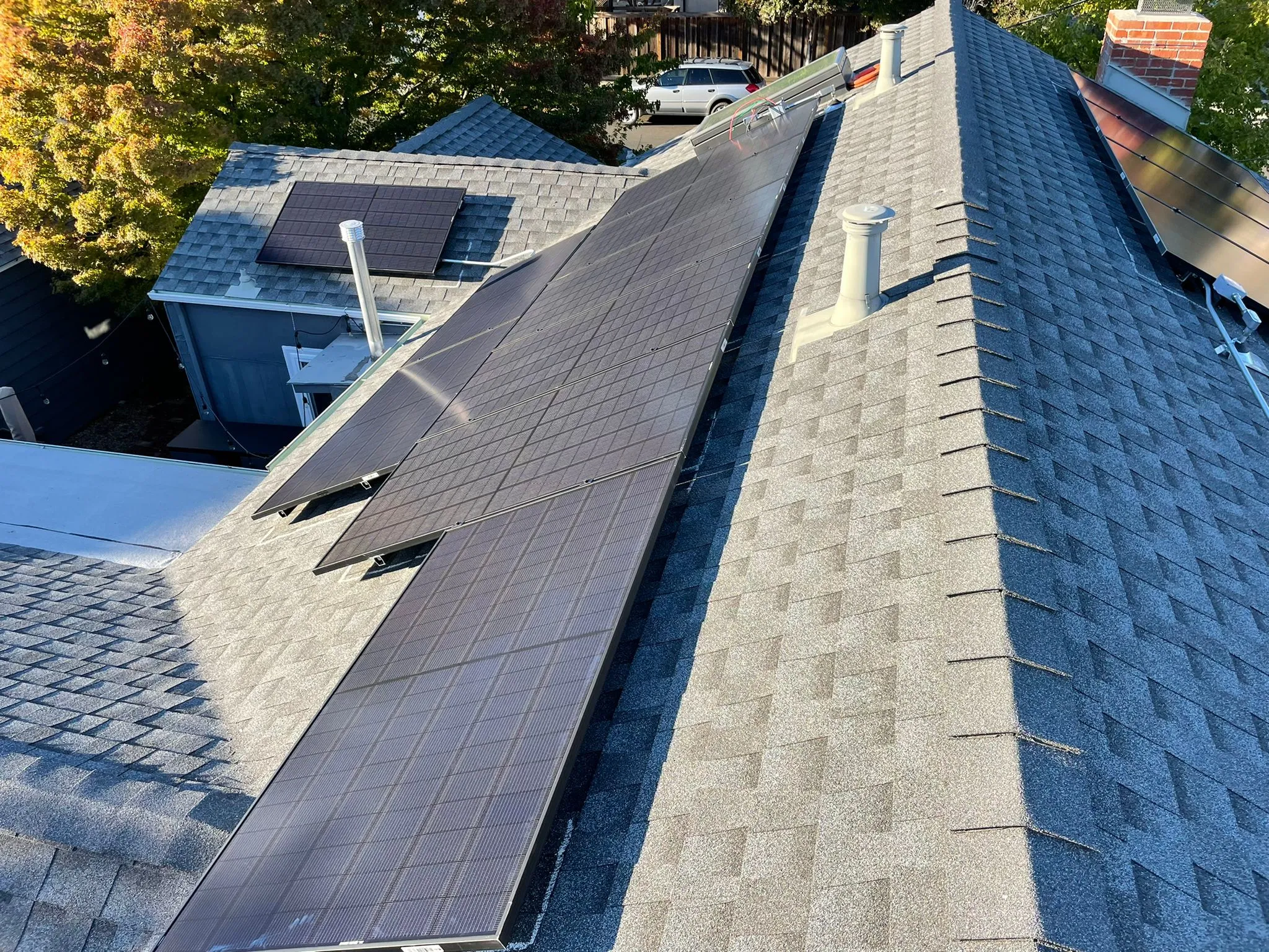 Picture of Sunlight dances across a rooftop array of solar panels, a testament to SolarUnion's dedication to quality outcomes and renewable energy solutions. Their installations are a reflection of excellence, consistently achieving a Highest in Quality rating. Copyright ©2025 Diamond Certified Resource - SolarUnion