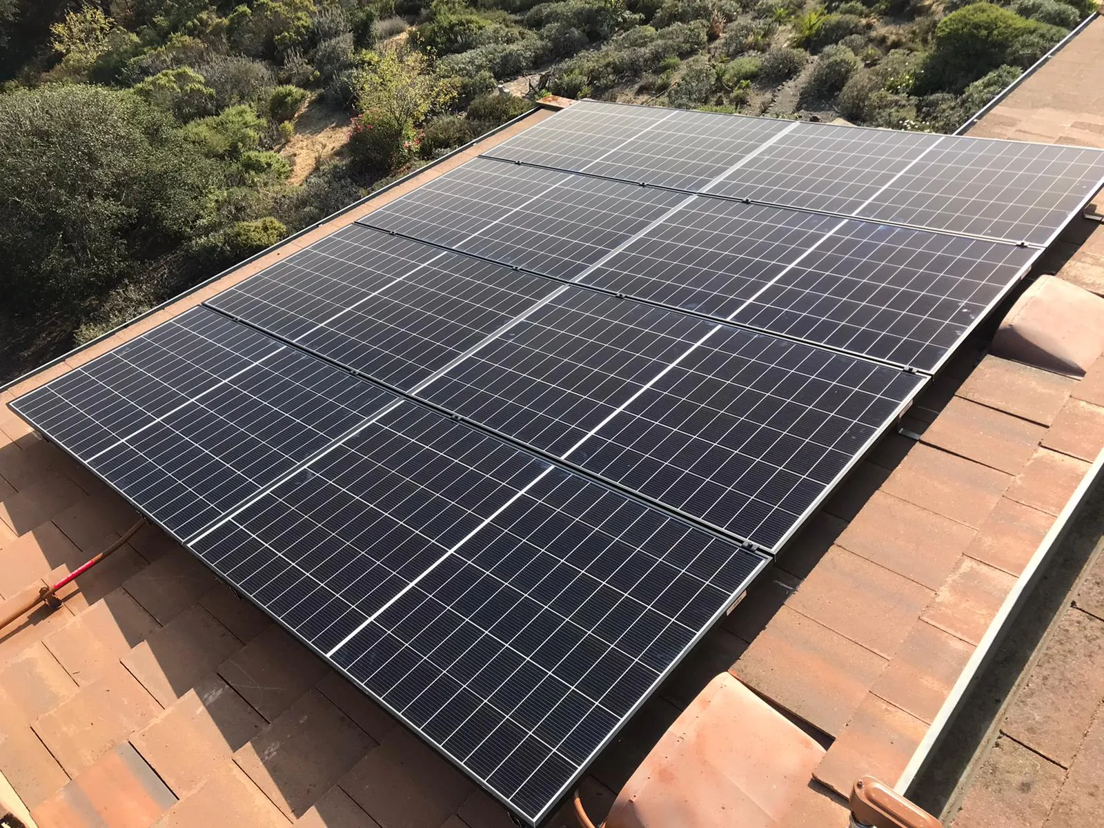 Picture of SolarUnion harnesses the sun's power with precision-installed solar panels on a tiled roof, blending technology with nature. The company is recognized for expertise and quality. Copyright ©2025 Diamond Certified Resource

 - SolarUnion