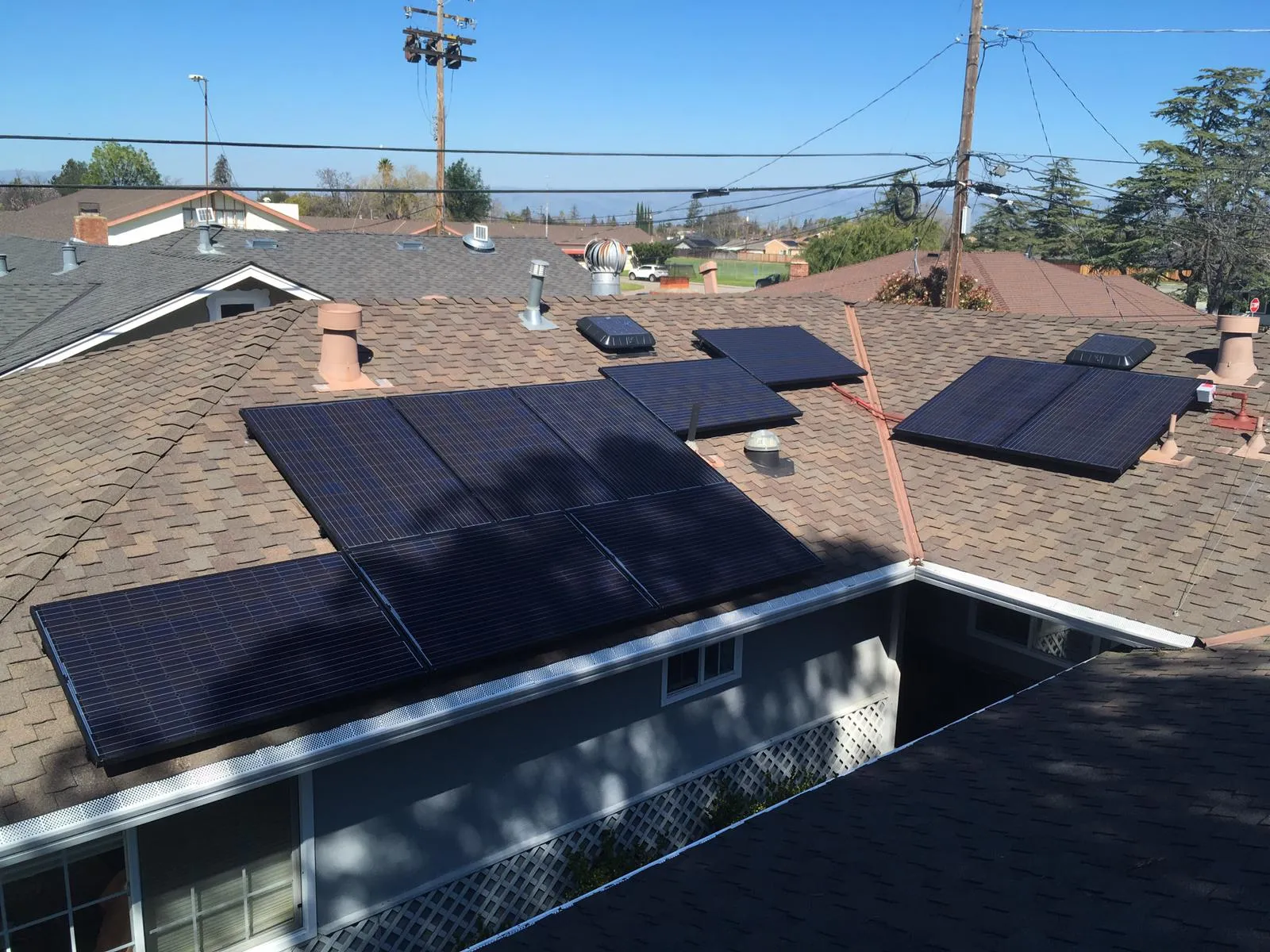 Picture of Solar panels bask in the sun, harnessing energy atop a suburban roof. SolarUnionâ€™s commitment to quality outcomes shines through in every installation, ensuring efficient energy use. A testament to their high customer satisfaction ratings. Copyright ©2025 Diamond Certified Resource - SolarUnion