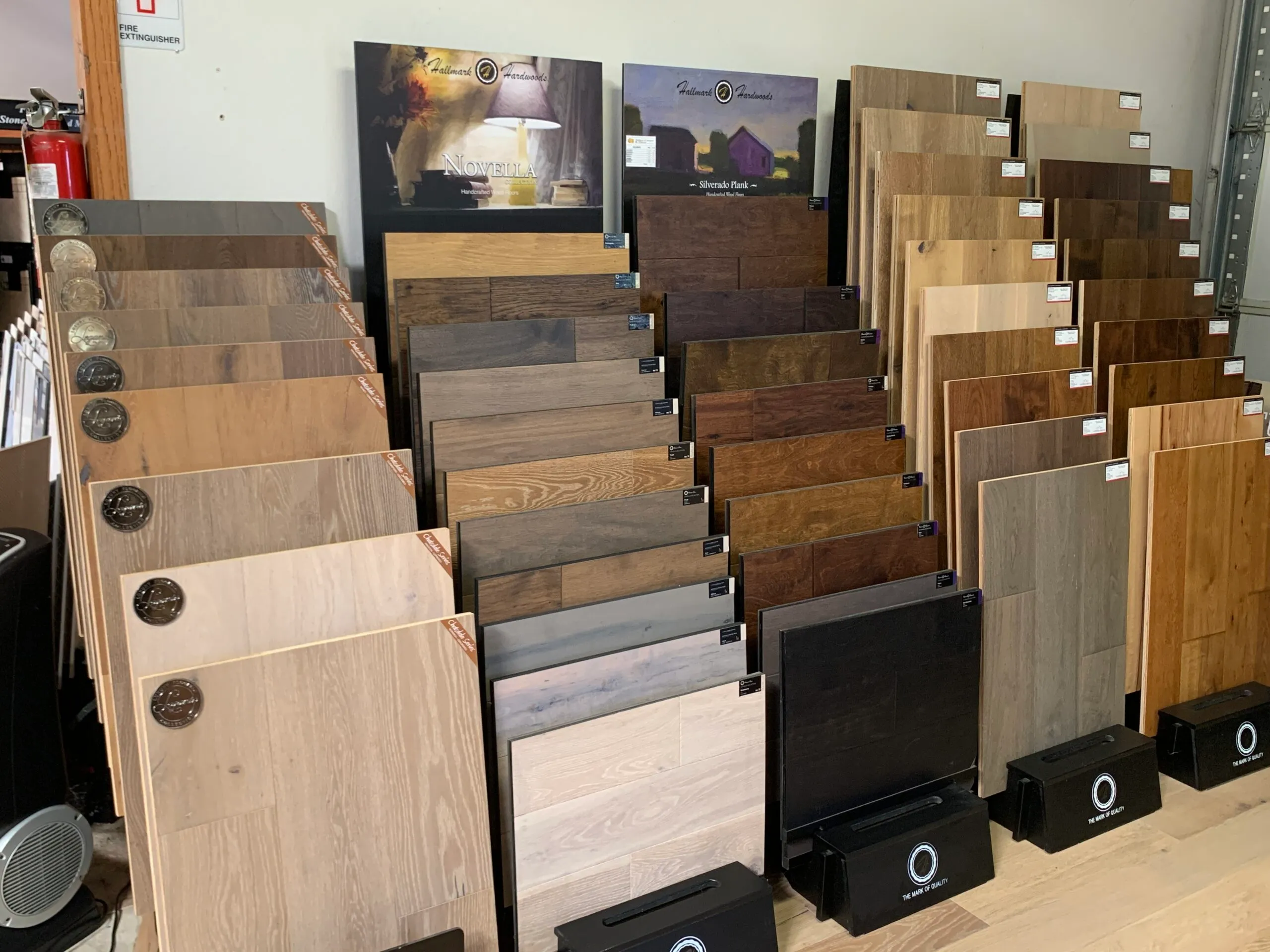 Picture of In the quiet elegance of Abbey Carpets by Fashion Floors, a meticulously arranged display of wood flooring samples invites exploration. Recognized for expertise and quality, the company offers choices that speak to refined taste and exceptional craftsmanship. Copyright ©2025 Diamond Certified Resource

 - Abbey Carpets by Fashion Floors