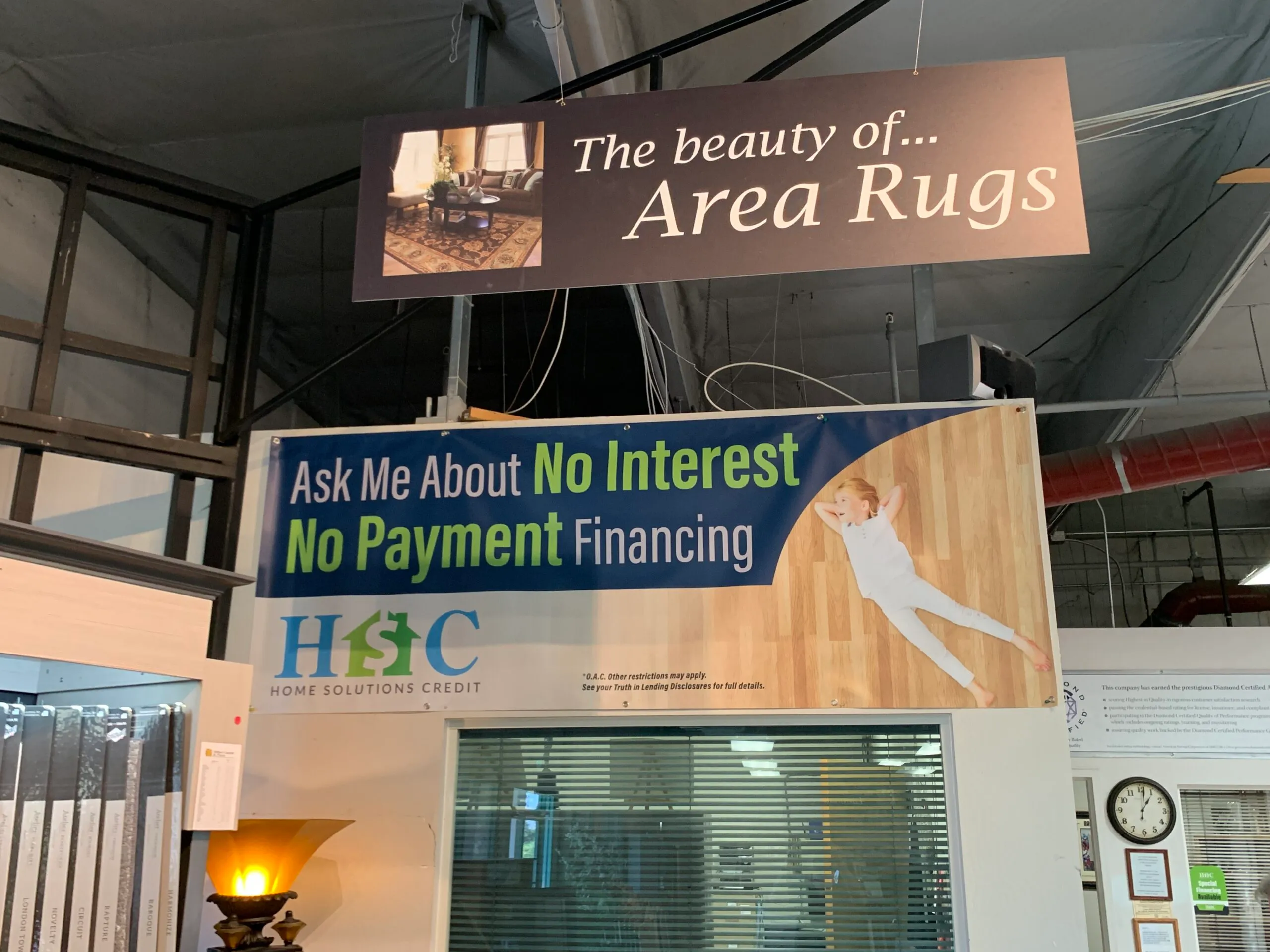 Picture of At Abbey Carpets by Fashion Floors, a prominent display highlights the allure of area rugs alongside flexible, no-interest financing options. With a focus on quality outcomes, the company ensures high customer satisfaction. Copyright ©2025 Diamond Certified Resource

 - Abbey Carpets by Fashion Floors