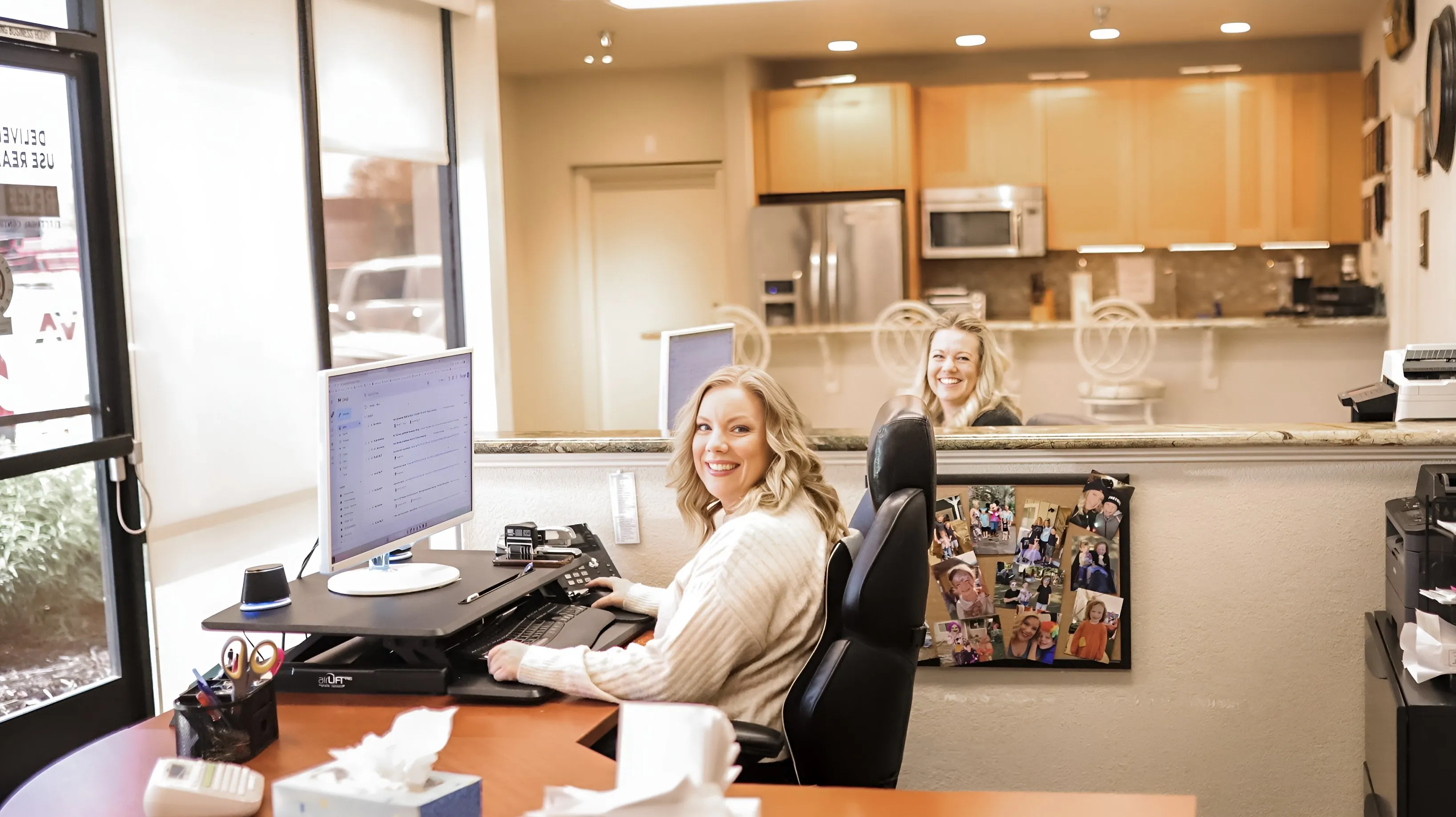 Picture of  A warm welcome at Reyff Electric, Inc.’s office reflects their commitment to quality outcomes. Smiling staff embody the company’s top-rated service, ensuring high customer satisfaction. Copyright ©2025 Diamond Certified Resource.

 - Reyff Electric, Inc.